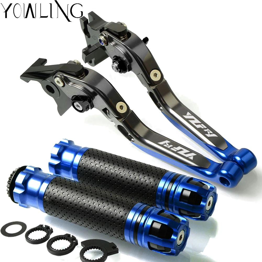 For YAMAHA YZF-R1 YZF R1 YZFR1 2009 2010 2011 2012 2013 2014 Motorcycle Brake Clutch Levers Handlebar grip Handle Hand Grips