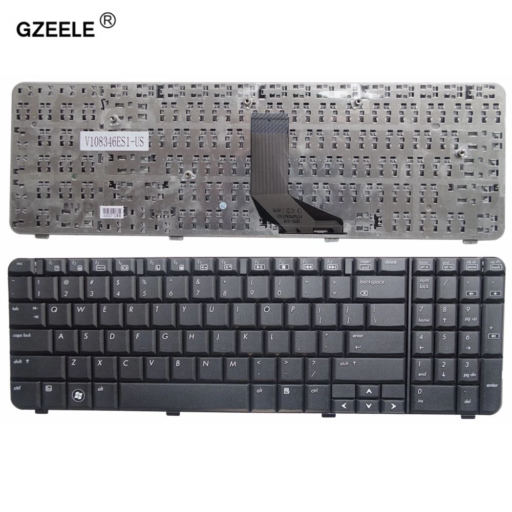 Nowa angielska klawiatura laptopowa z układem US/RU/UK do HP Compaq Presario CQ61-205TU 207 208 222TX G61-300 306TX 327 328 200 404AU