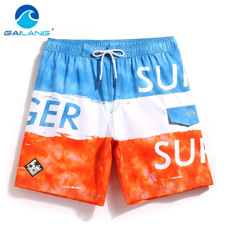 

Gailang Brand Men's Board Shorts Beach Swimwear Swimsuits Quick Drying Plus Big Size Active Sweatpants Men Short Bottoms Casual