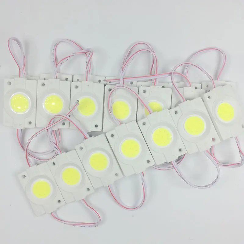 20 pcs/lot  2.4W/pcs injection COB LED Module with lens DC12V advertising light,Led Backlight For Channel Letters