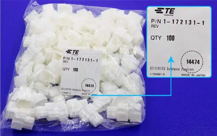 

1-172131-1 housing TYCO connectors TE housings AMP housings connectors terminals 100% new and original parts