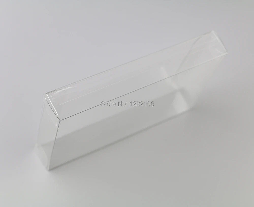 1 قطعة حافظة حماية لخراطيش الألعاب شفافة وشفافة CIB ألعاب بلاستيكية PET حامي لصناديق ألعاب SNES