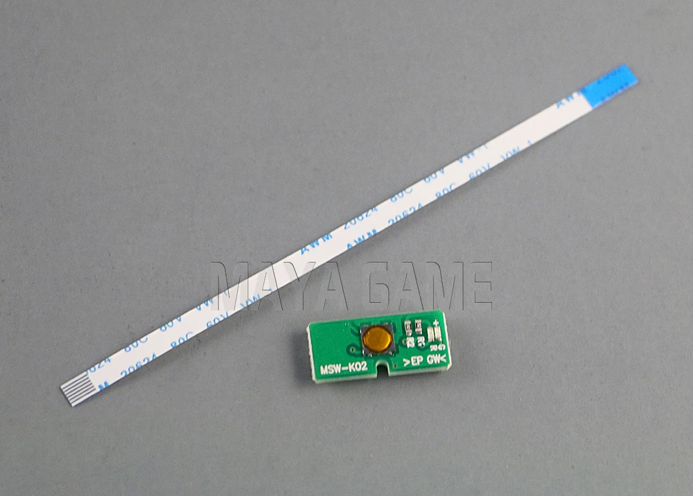 1 مجموعة استبدال الطاقة على إيقاف التبديل مجلس PBC بطاقة ل PS3 سوبر سليم MSW-K02 CECH-4000 4001 40xx مع كابل