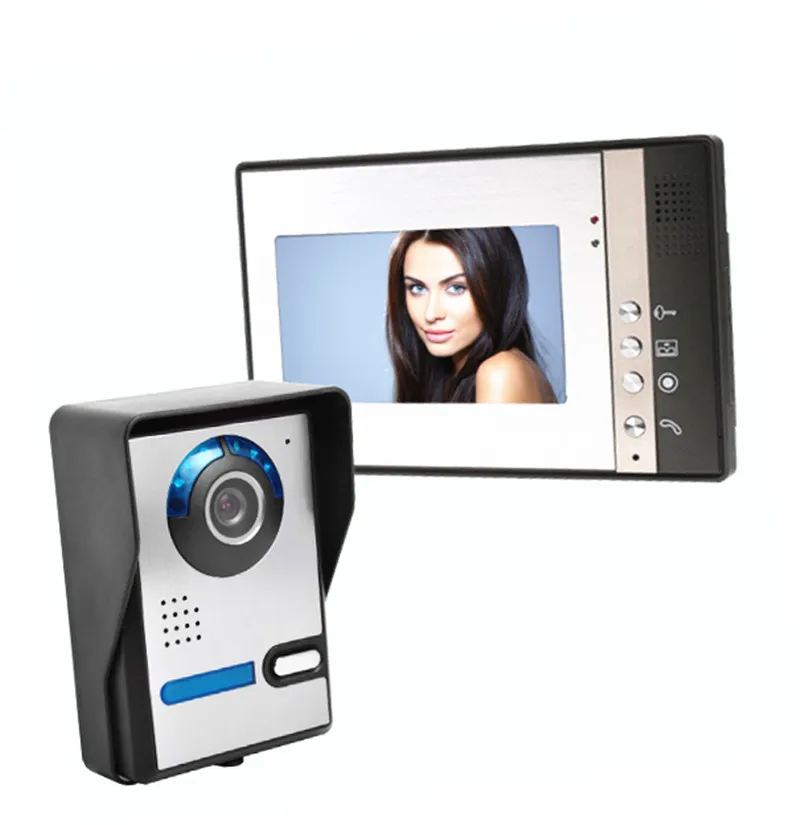 

7 Inch Aluminum alloy Wired Intercom Video Door Phone