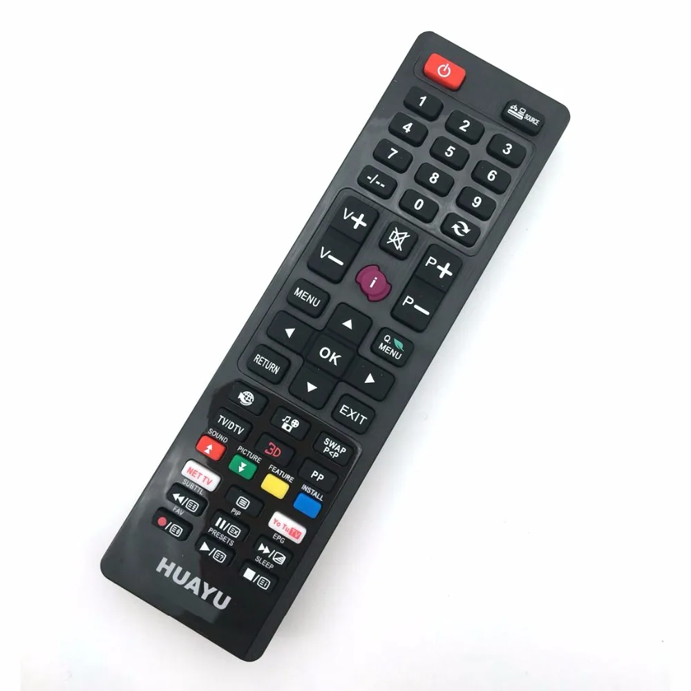 Télécommande utilisable pour VESTEL TV RC-1045 RC-1241 RC31277 RC-5010 RC-5011 SF-130 RC1050 VST-22880 FH-07 rce40