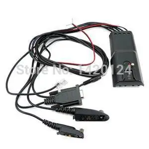 5 in 1 Programming Cable For Motorola GP600 CP200 CT150 Two-way Radios RPC-M5X  RJ45 to Radio