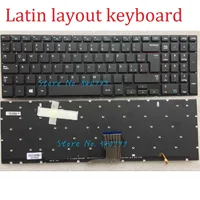 Nuevo teclado SP/LA para Samsung 770Z5E NP770Z5E NP780Z5E NP880Z5E NP670Z5E Español Latino negro retroiluminado