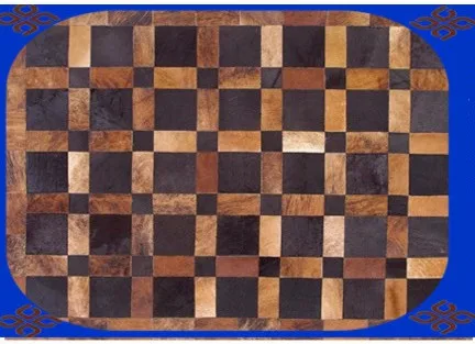 

free shipping 100% natural genuine cowhide stock carpet