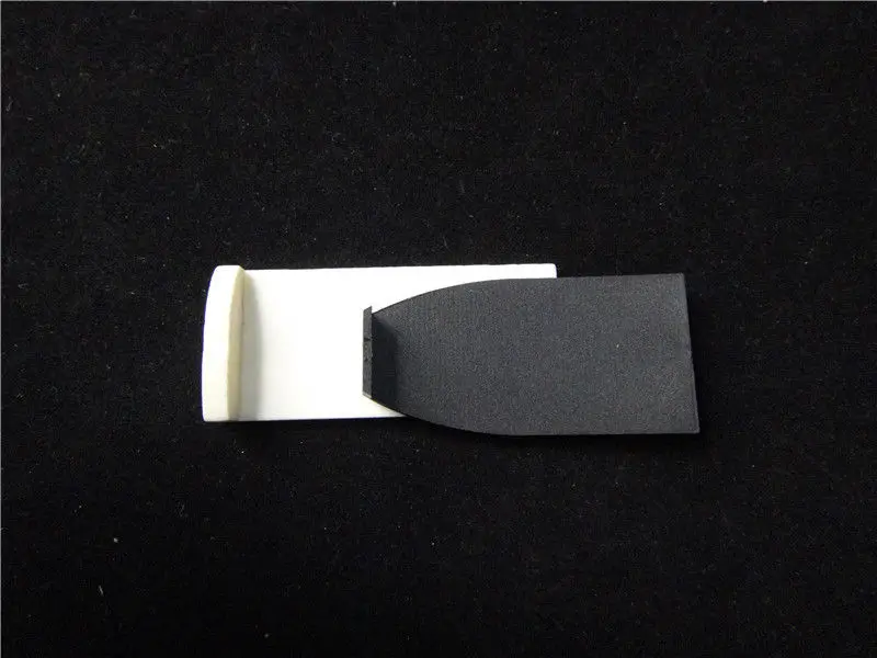 Violin Bow Tips Fiddle Bow Plastic Cello Bow Bone Tips Viola Accessories Black white Double Bass Replacement Bow