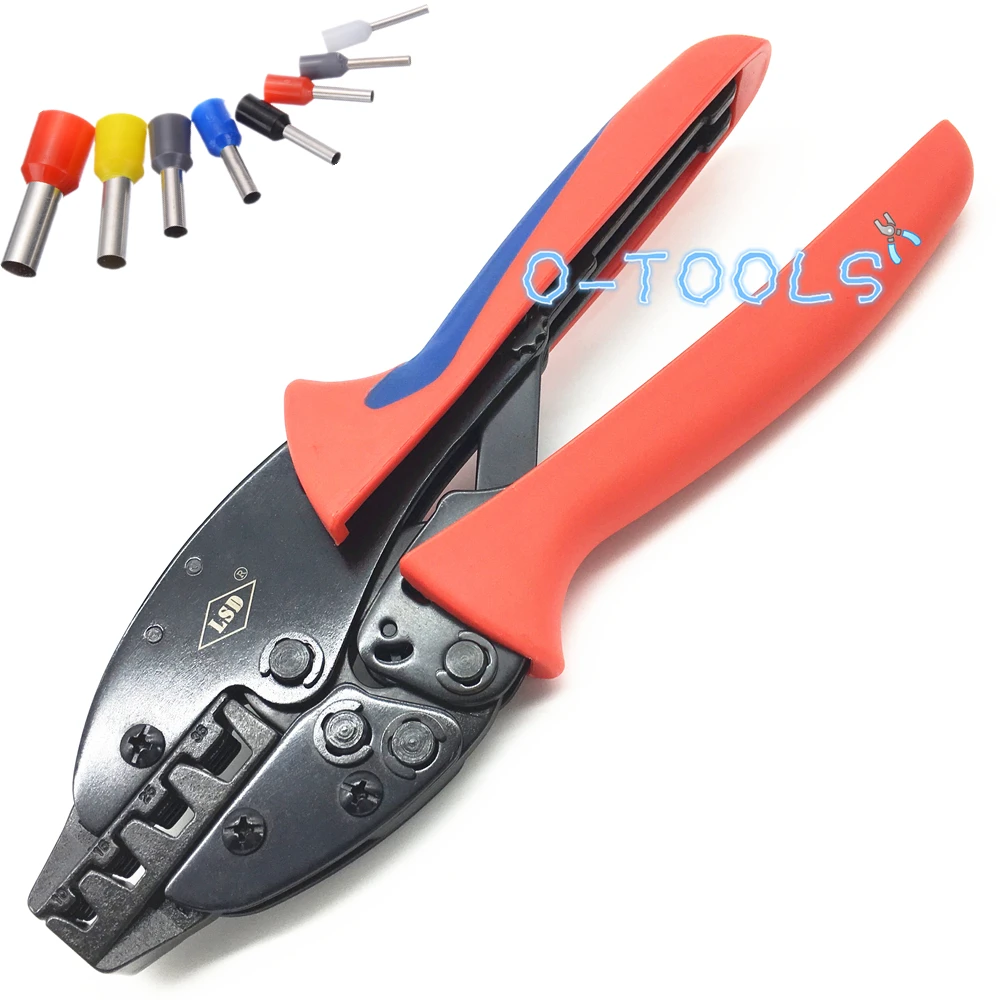 Hand crimping tool for wire cord end sleeves 10-35mm² bootlace ferrule crimper cable tools plier S-35WF 8-2AWG