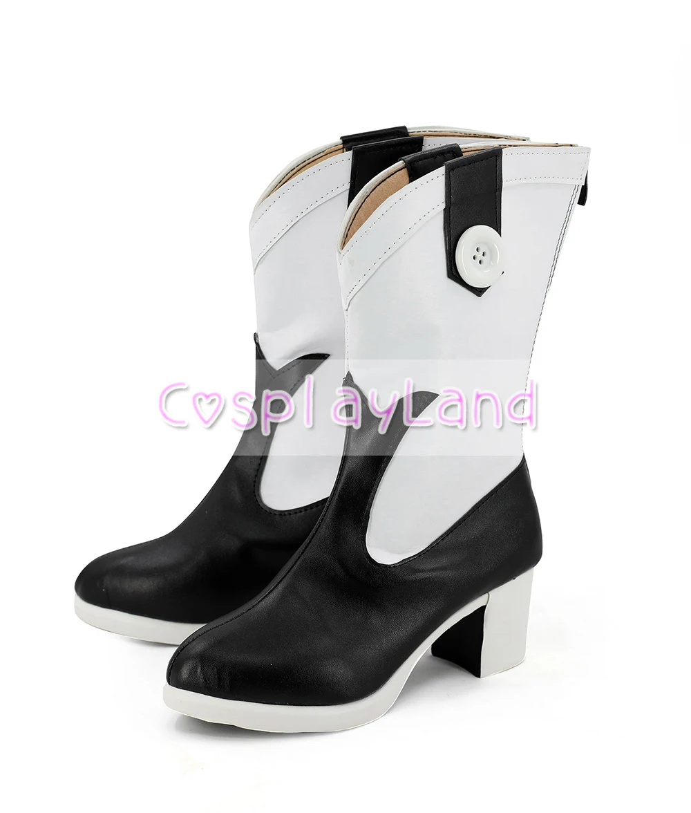 Kuroshitsuji-Botas de Cosplay para adultos, zapatos de fiesta de Halloween, accesorios, color negro, Butler, Ciel, Phantomhive