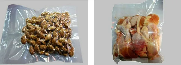 Sacs sous vide en plastique, 20x25CM, pour emballage de stockage des aliments, 100 pièces, sacs sous vide pour conserver les aliments