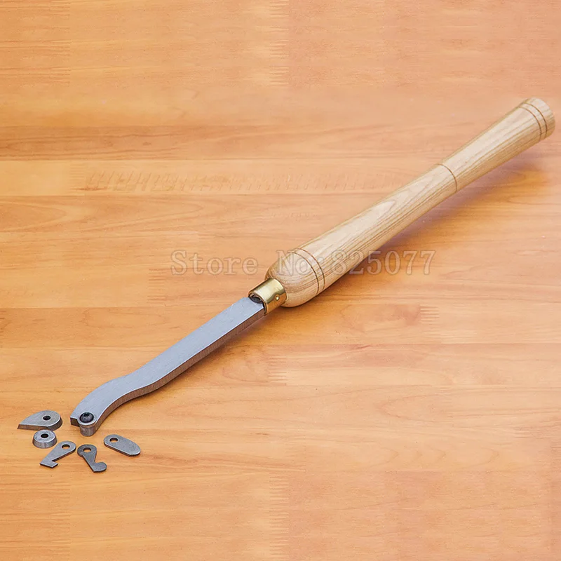 1PCS High speed steel Interchangable HSS Cutter Hollow Woodturning Tool Gouge JF1615