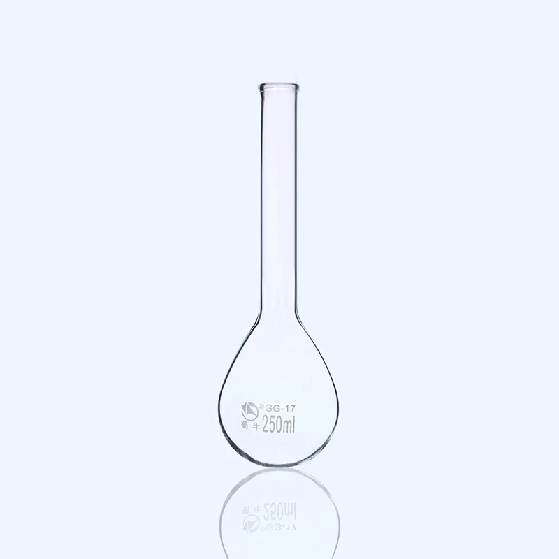 Kjeldahl Nitrogen Flask Long neck nitrogen bottle Borosilicate glass Laboratory equipment