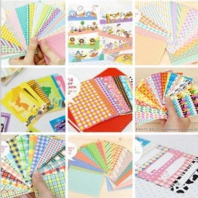 20 Sheets Mini Film Stickers For FujiFilm Instax Mini Instant 12 11 9 8 7S 90 Photo Paper Frame Decor Paster