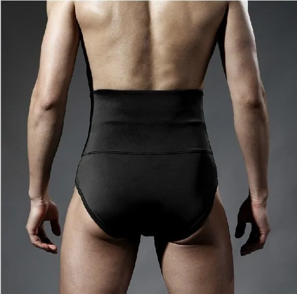 Aismz male Slimming UnderwearBody Shaper Men\'s briefs Waist abdomen with a closed belly fat burning shapewear panty girdle