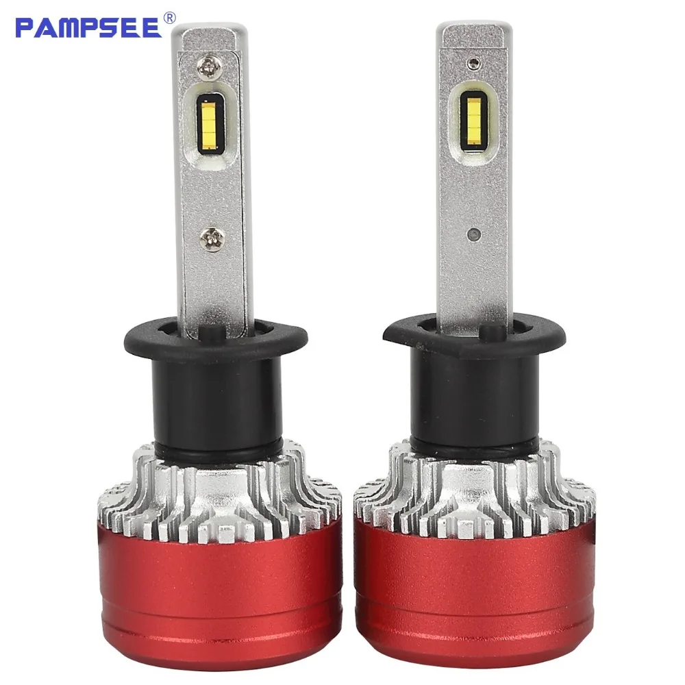 

PAMPSEE DDR8 H1 H3 H11 H7 Led H4 Car Lights Source Plug&Play SUV bulbs 12V 60W 9600LM 6000K White CSP Chips Driver Auto Headlamp