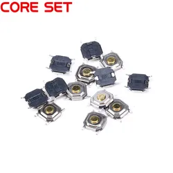 50 pcs/Lot 4X4X1.5MM Tactile Tact Push Button Micro Switch Momentary 4*4*1.5MM SMD Button Switch