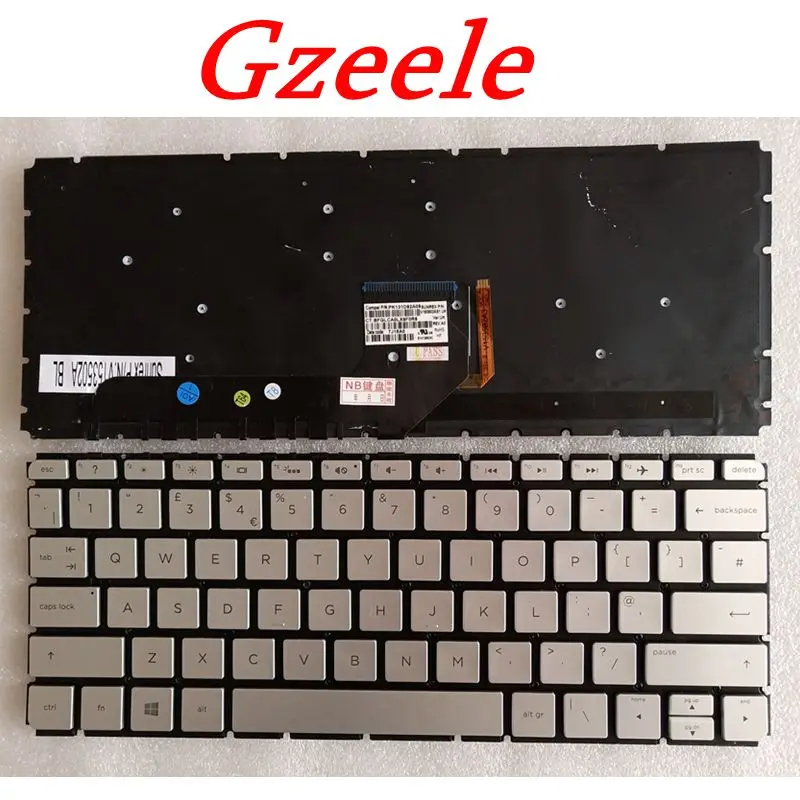 

RU/US/FR/LA/UK/SP keyboard FOR HP ENVY13-D 13-D 13-D024 TPN-C120 13-D010CA 13-D010NR 13-D023CL 13-D040