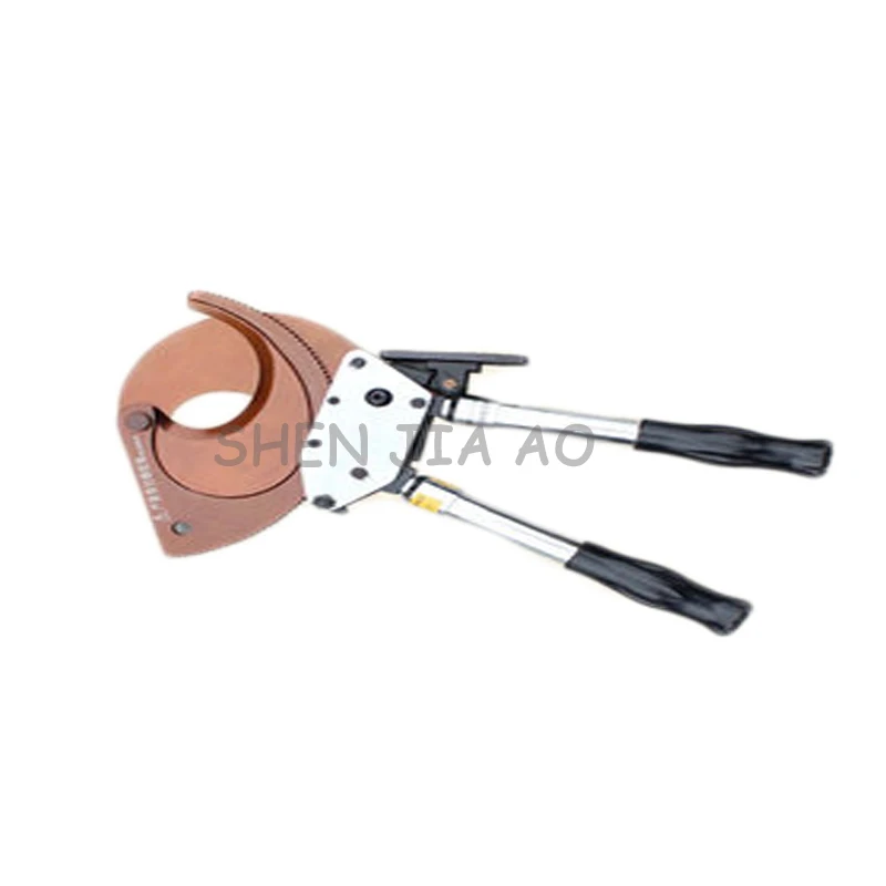 Ratchet Type Cable Shears J95 Manual Operation Copper Aluminium Wire Cutting Pliers Tools Cable Scissors 1PC