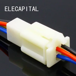 1 Kit 4 Pin Way Electrical Wire Connector Plug Set auto connectors with cable/total length 21CM