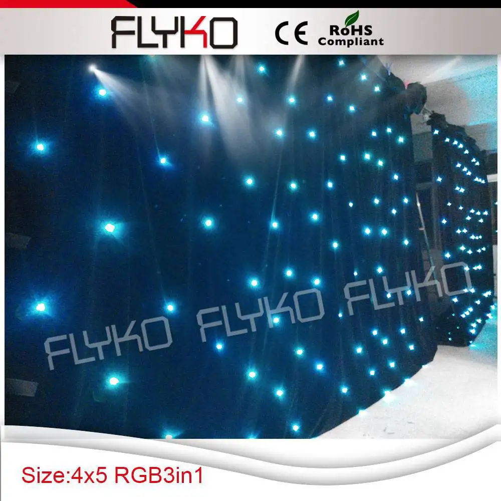 

Free shipping 4x5m led backdrop light curtain