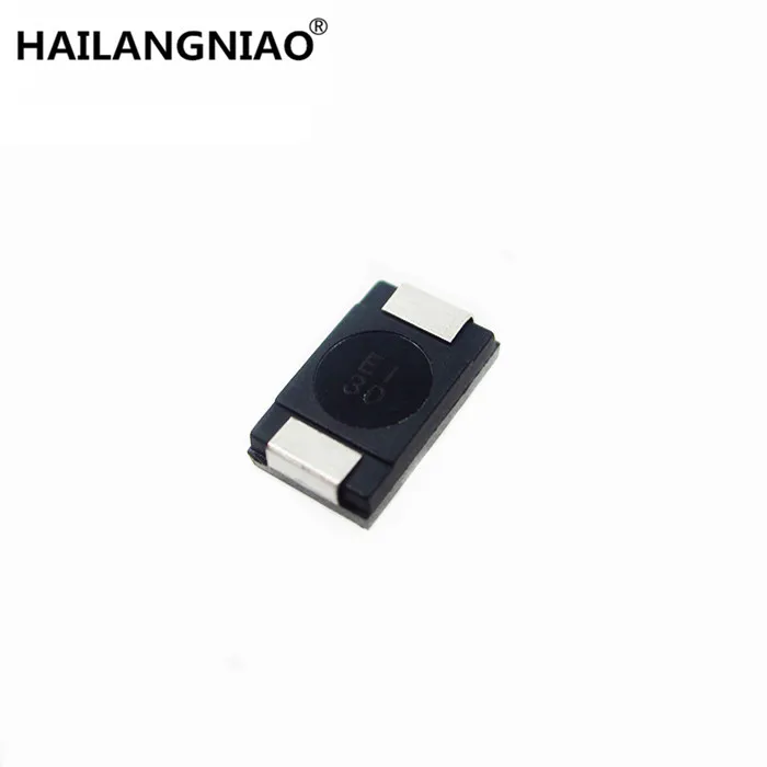 100 قطعة SMD المكثفات التنتالوم البوليمر 2R5TPE330M9 2.5V 330 فائق التوهج POSCAP البوليمر السعة الهندسة من