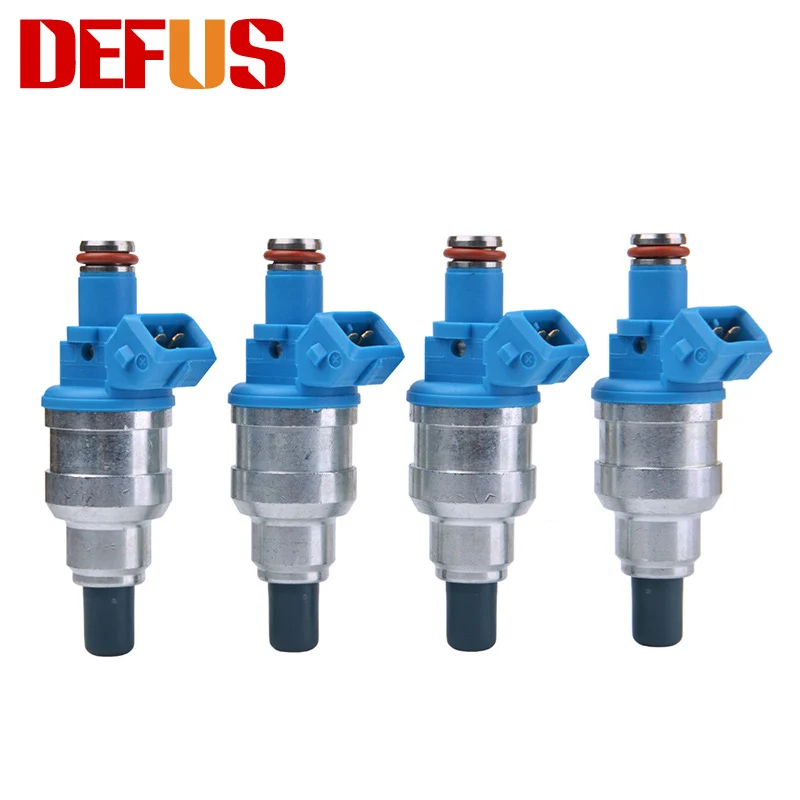 

DEFUS 4pcs 1300cc Injection Fuel Injectors For Racing Modified Cars B16 B18 B20 D16 D18 F22 H22 H22A 1300CC Nozzle Factory Hot