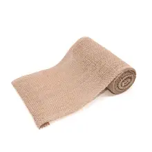 2m natural jute burlap ribbon rolls #4
