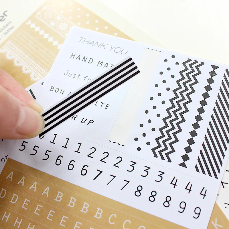 Planner  Accessories Star & Words Item Style Sticker DIY Diary Notebook Sticker