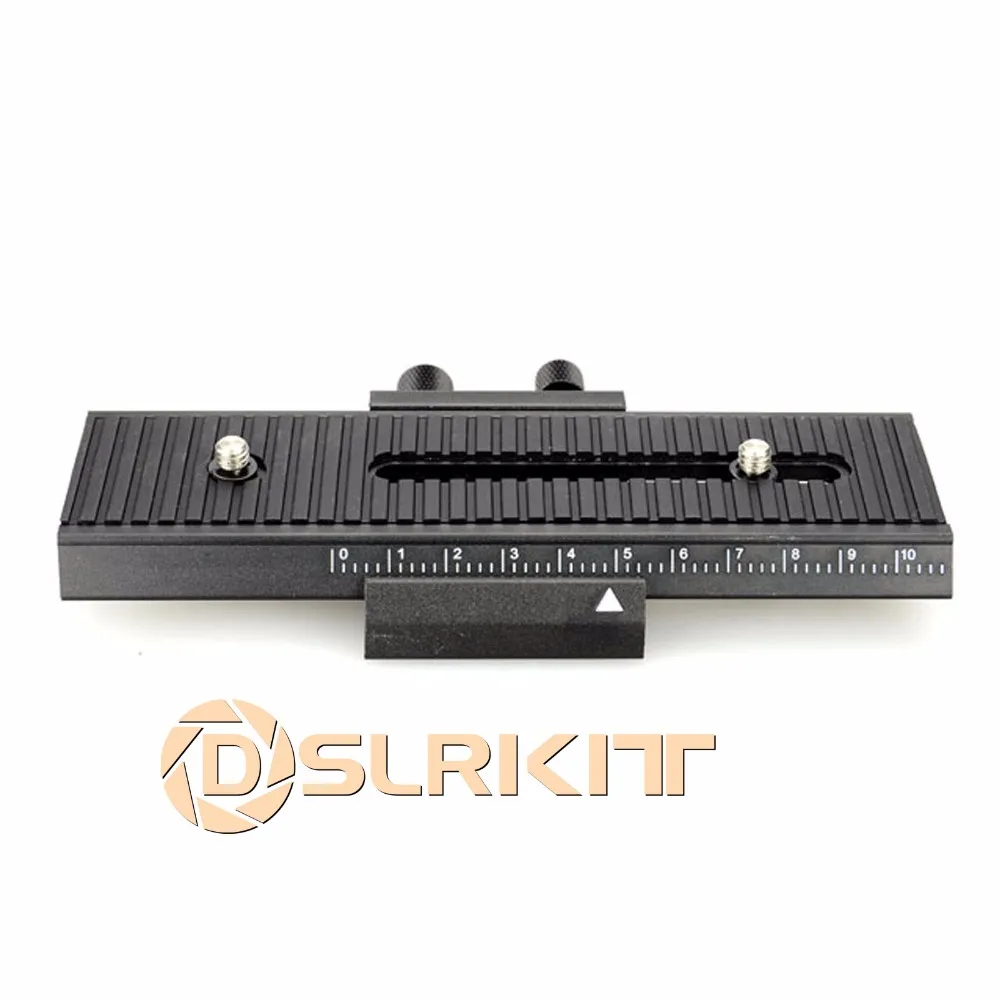 DSLRKIT 4 way Macro Shot Focusing Focus Rail Slider for CANON NIKON SONY Camera D-SLR