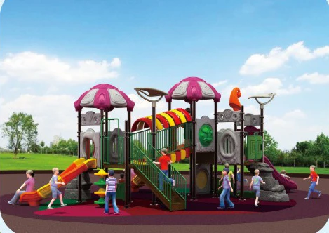 Safety Material Children Outdoor Play Games Anti-rust Playground Outdoor HZ-C011