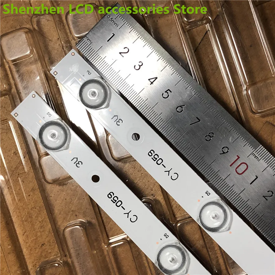 2 أجزاء/وحدة ل T32ALZ T32N LCD الخلفية شريط 4C-LB320T-GY6 6LED 100% جديد 55.5 سنتيمتر