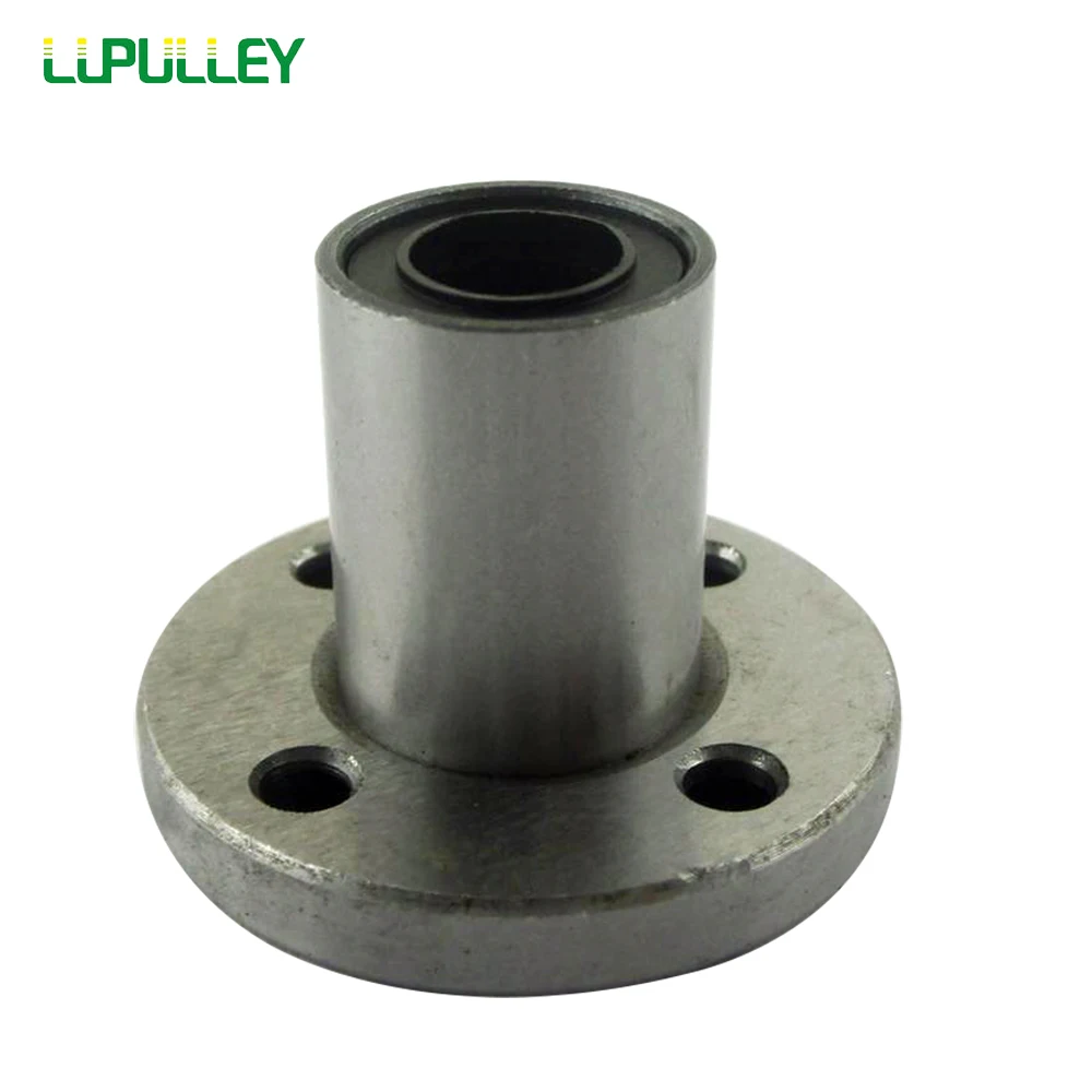 LUPULLEY Steel Flange Coupling Rigidity Flange Plate Metal High Hardness Couplings For Laser 3D Printer DIY Bearing Parts  1PC