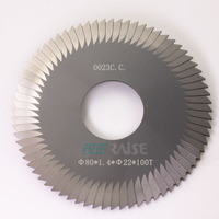 Raise 0023C.C Carbide tungsten key cutter 80*1.4*22mm*100T Saw Blade mini circular blade cutter