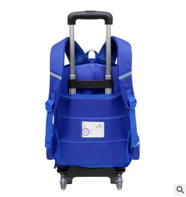 children backpack trolley for school kids Rolling bags for boy Wheeled backpack School backpack with wheels  travel trolley bag