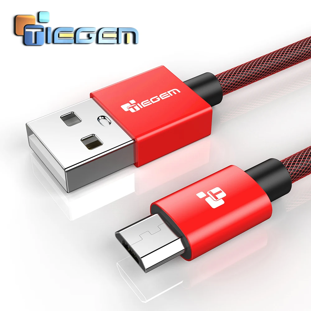 

Tiegem Micro USB Cable Fast Charging 3A Microusb Cord For Samsung S7 Xiaomi Redmi Note 5 Android Phone cable Micro usb charger