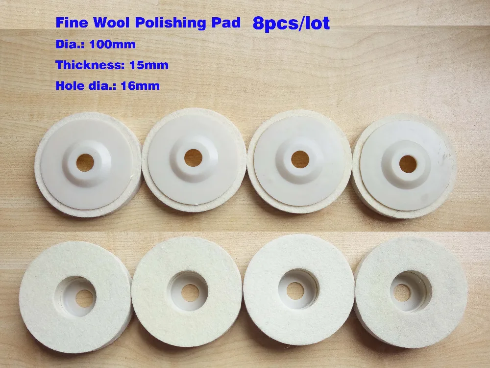 100*15mm 100% wool polish wheel for angle grinder,grinding disc,polish disc