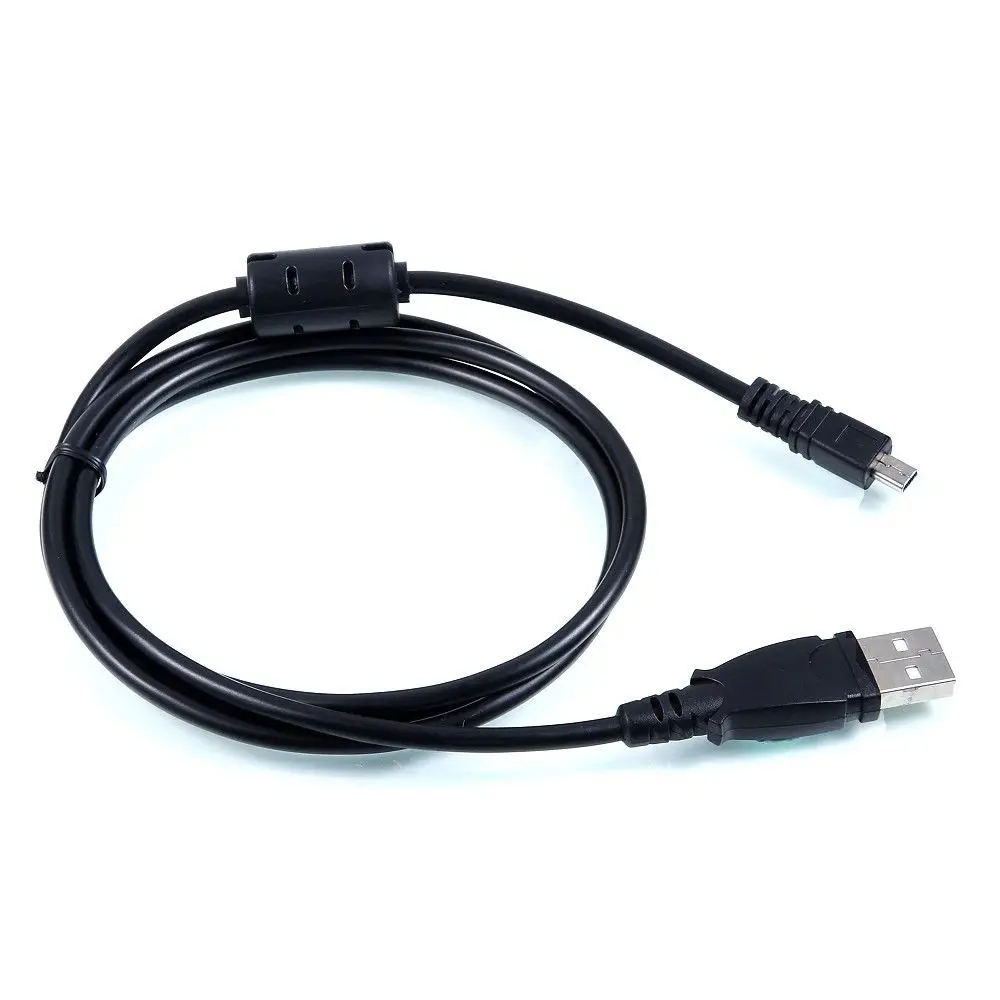 8PIN USB ładowarka + kabel do synchronizacji danych przewód do Casio kamera Exilim EX-ZS10 s ZS10bk