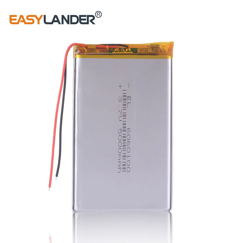 6060100 3.7V 5000mAh Rechargeable Lithium Li-ion Polymer Battery