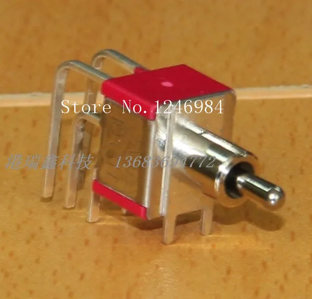 [SA]T8022L dual six-foot stalls M6.35 scoliosis toggle switch toggle switch Q11 Taiwan Deli Wei produced 1MD3--50pcs/lot