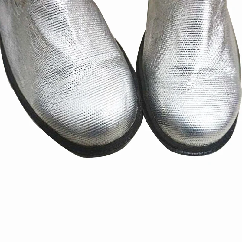 Kompozytowa folia aluminiowa Izolacyjne buty przeciwpożarowe Buty ochronne Buty odporne na ciepło Praca w wysokiej temperaturze Ochrona przed promieniowaniem cieplnym