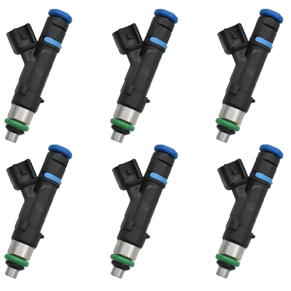6pcs/lot Fuel Injector Nozzle 53032701AA 0280158020 For Jeep Liberty Dodge Dakota For Mitsubishi Raider 3.7L