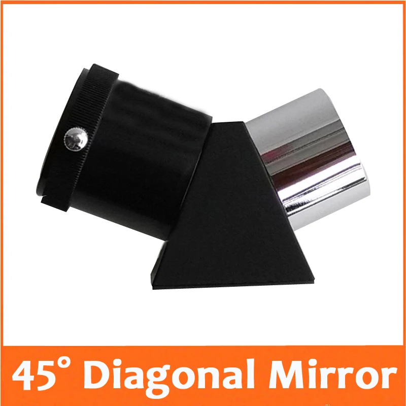 

45 degree 1.25inches Erecting Prism Astronomical Telescope Eyepiece Zenith Diagonal Reflect Mirror