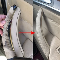 1Pcs High-quality Car Right Inner Door Panel Handle Pull Trim Cover For BMW E70 X5 E71 E72 X6 SAV Car Accessories