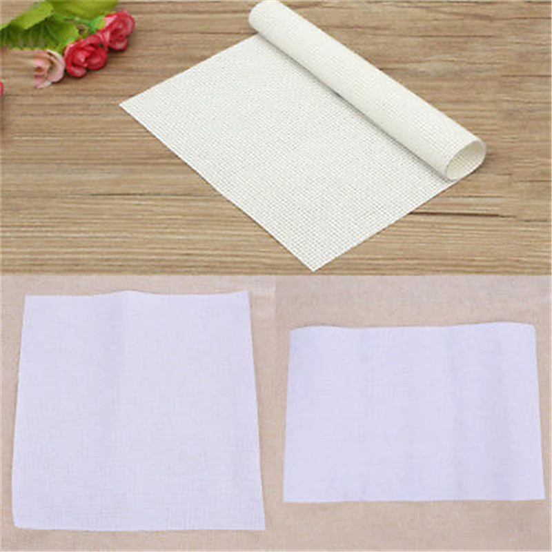 oneroom Cloth Fabric Canvas Aida Cloth For DIY Handmade Embroidery  14ct Embroidery Aida Cloth Fabric Canvas Cross Stitch Aida