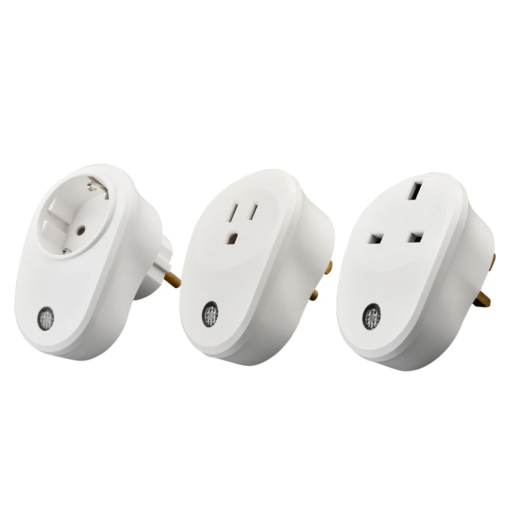 TUYA EU UK US WiFi Smart plug adapter wifi power socket wireless Remote Control switch 802.11n