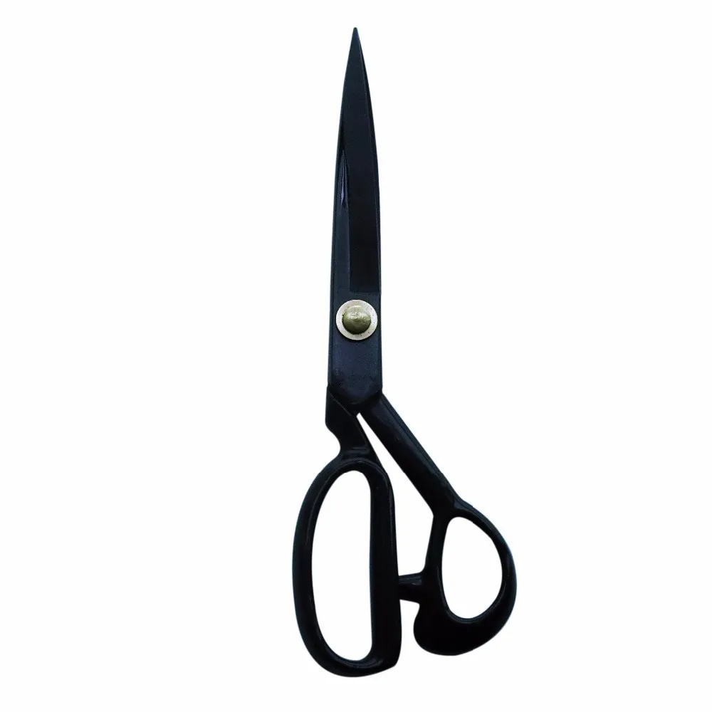 1Pc Professional Black Stainless Steel Tailor's Scissors Dress Making Craft Shear Cutter Antique Sewing Scissors Fabric Tool