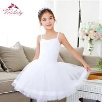 Nuevo vestido tutú de Ballet para niñas, leotardos, Ropa de baile, vestidos de princesa para fiesta para niños, trajes de baile para niños