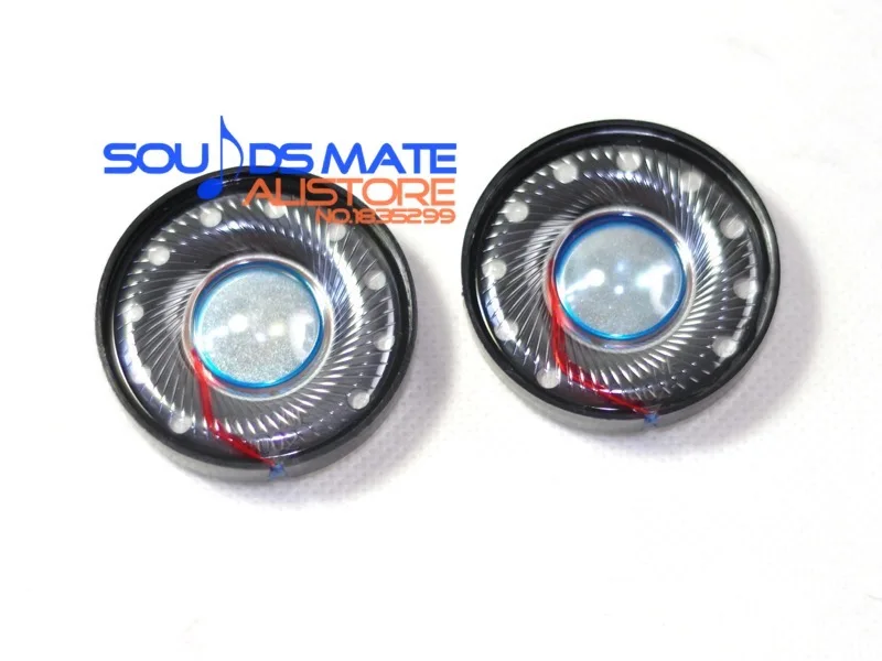 استبدال جديد Hifi مكبرات الصوت ل يدق سولو سماعات 40 مللي متر المتكلم 32 أوم 2 قطعة (1 زوج)